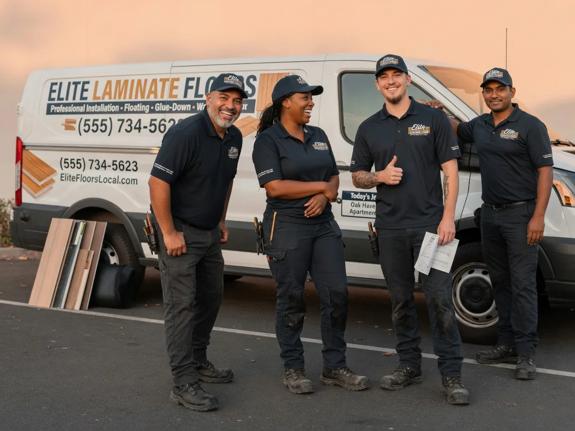 Laminate flooring installation company in Ludowici, GA